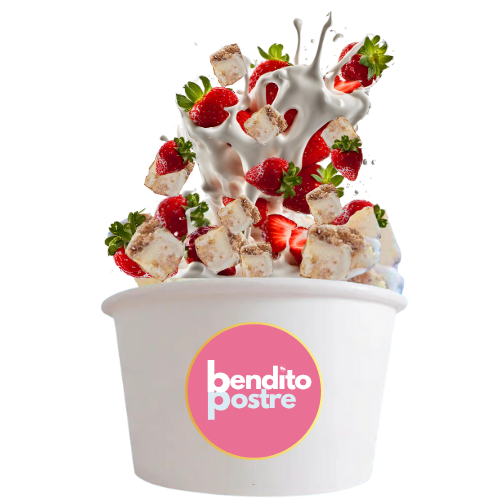 Fresas con Crema y Cheesecake